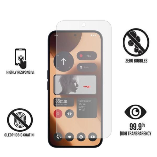 Nothing Phone 2a Plus Mat Ekran Koruyucu Parlama Önleyici