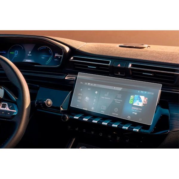 Peugeot 508 10 inç Mat Ekran Koruyucu Multimedya Şeffaf