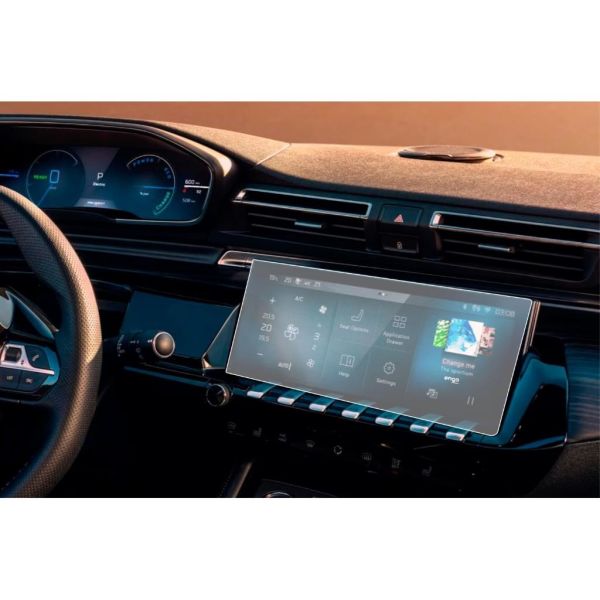 Peugeot 508 10 inç Mat Ekran Koruyucu Multimedya Şeffaf