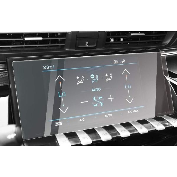 Peugeot 508 10 inç Mat Ekran Koruyucu Multimedya Şeffaf