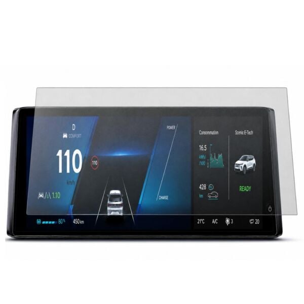 Renault Scenic E-Tech Mat Ekran Koruyucu Gösterge 12.3 inç