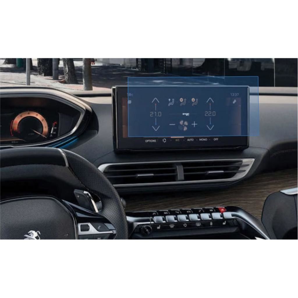 Peugeot 5008 10 inç Ekran Koruyucu Multimedya Şeffaf Nano