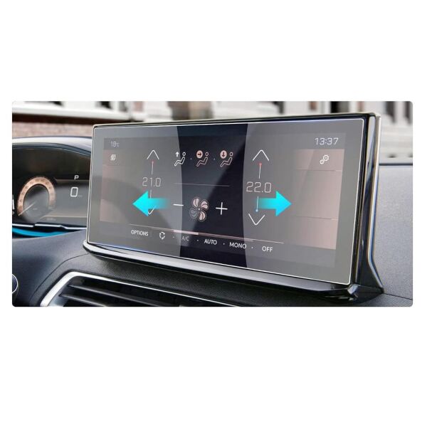 Peugeot 5008 10 inç Mat Ekran Koruyucu Multimedya Şeffaf