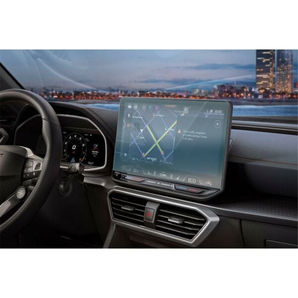 Cupra Formentor 12.9 inç Multimedya Ekran Koruyucu 9H Parlak