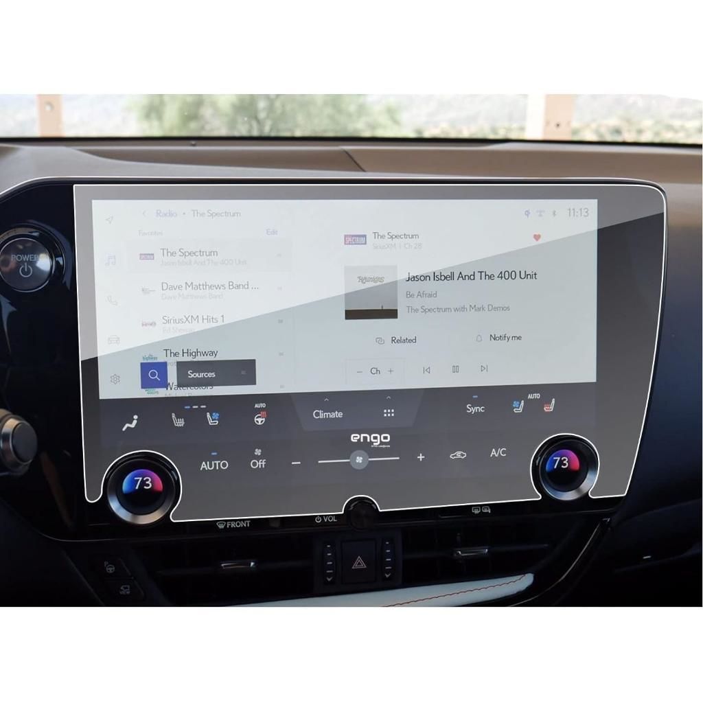 Lexus NX 14 inç Mat Ekran Koruyucu Multimedya Navigasyon