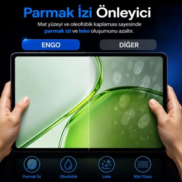 Honor Pad X9b Max Mat Ekran Koruyucu 13 İnç Parmak İzi Bırakmayan Yansıma Ve Parlama Önleyici Koruma, 9H Kırılmaz Esnek Nano Cam