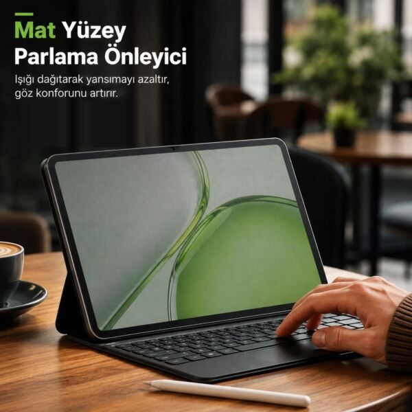 Honor Pad X9b Max Mat Ekran Koruyucu 13 İnç Parmak İzi Bırakmayan Yansıma Ve Parlama Önleyici Koruma, 9H Kırılmaz Esnek Nano Cam