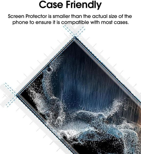 Samsung Galaxy S22 Ultra Ekran Koruyucu Flexible Nano Tam Kaplama