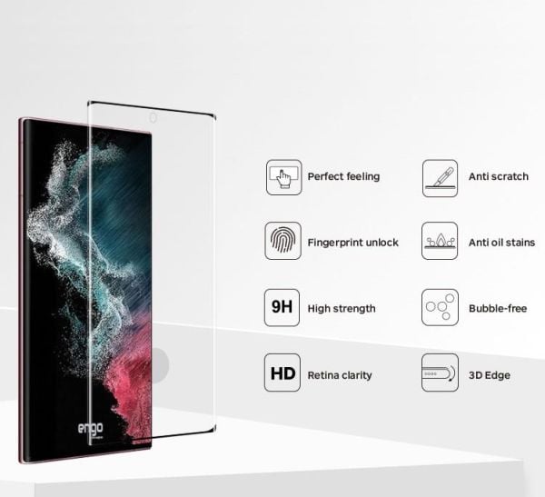 Samsung Galaxy S22 Ultra Ekran Koruyucu Flexible Nano Tam Kaplama