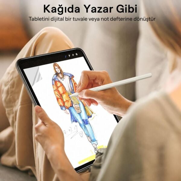 Honor Pad X9b Max Paperfeel Ekran Koruyucu 13 İnç, Kağıt Hissi Veren Mat Dokulu Yüzey, Kalem Uyumlu, Not Alma ve Çizim İçin