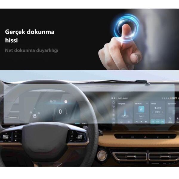 MG HS Ekran Koruyucu Multimedya Dijital Gösterge Nano Parlak