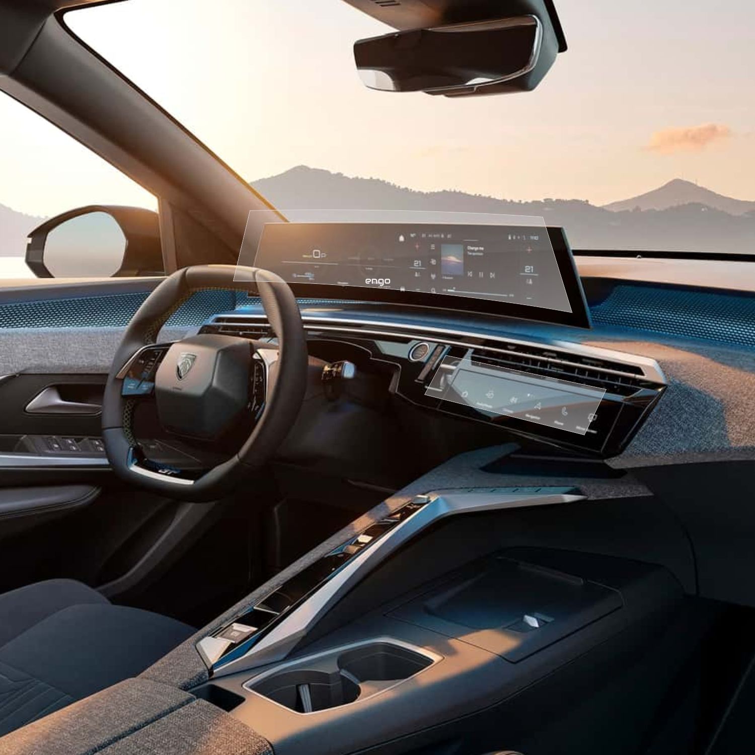 Peugeot 3008 GT Mat Ekran Koruyucu 21 inç i-Cockpit ve Klima