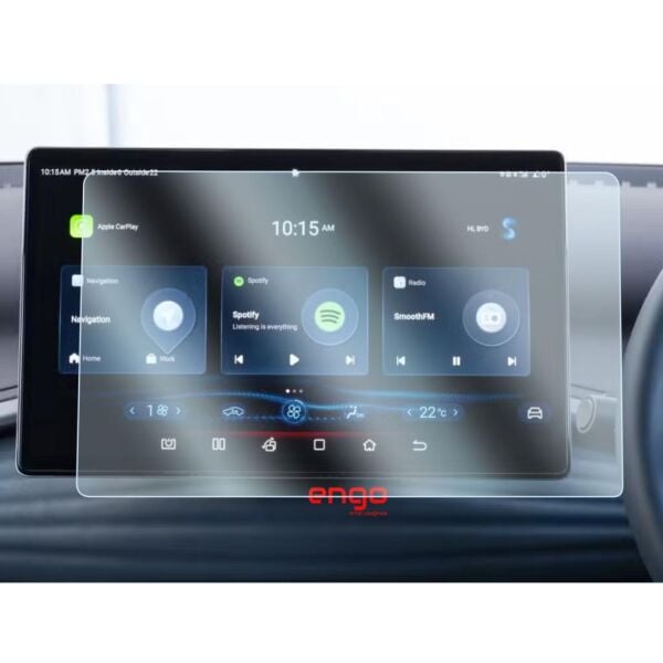 BYD ATTO 2 12.8 inç Ekran Koruyucu Multimedya 9H Nano Parlak