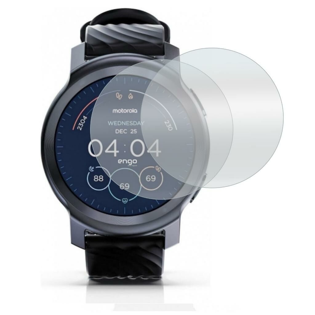 Motorola Moto Watch 100 Mat Ekran Koruyucu TPU 2 Adet
