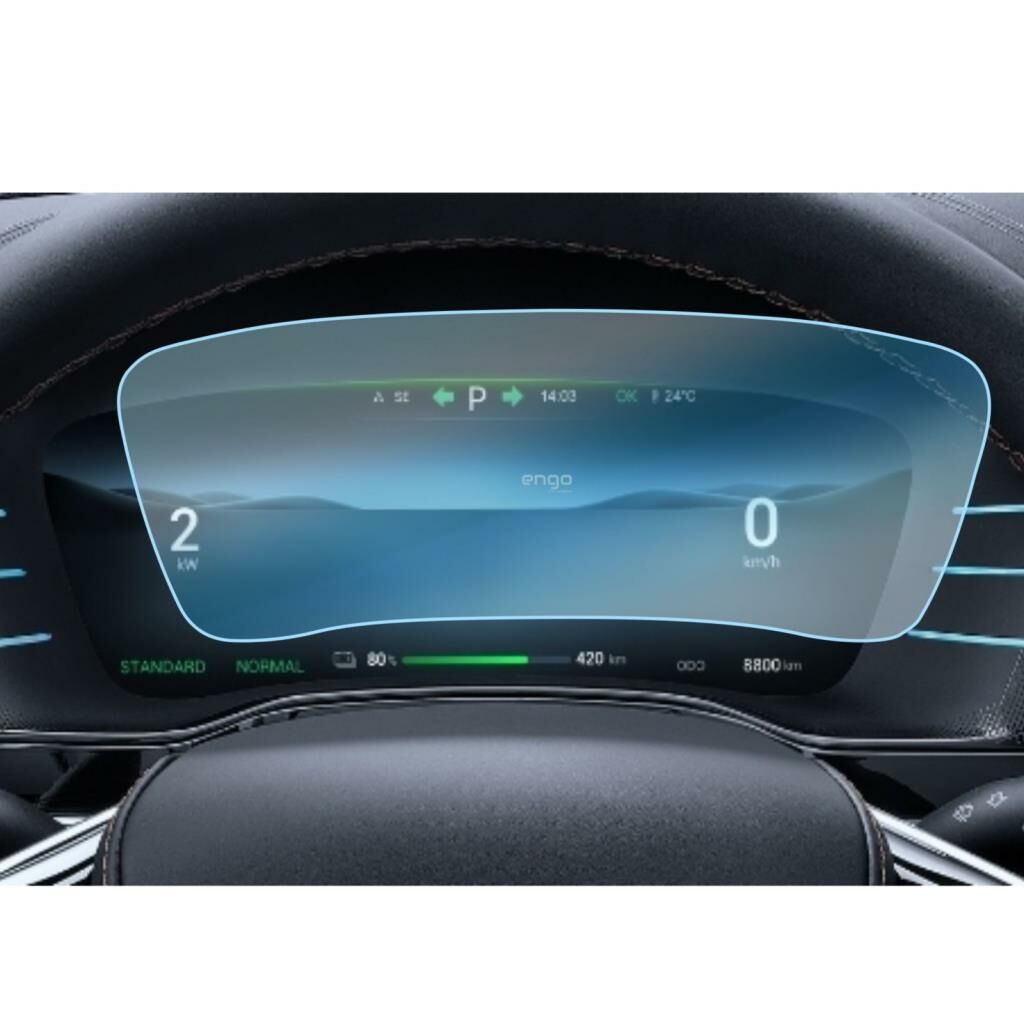 BYD TANG 12.3 inç Ekran Koruyucu Dijital Gösterge Nano