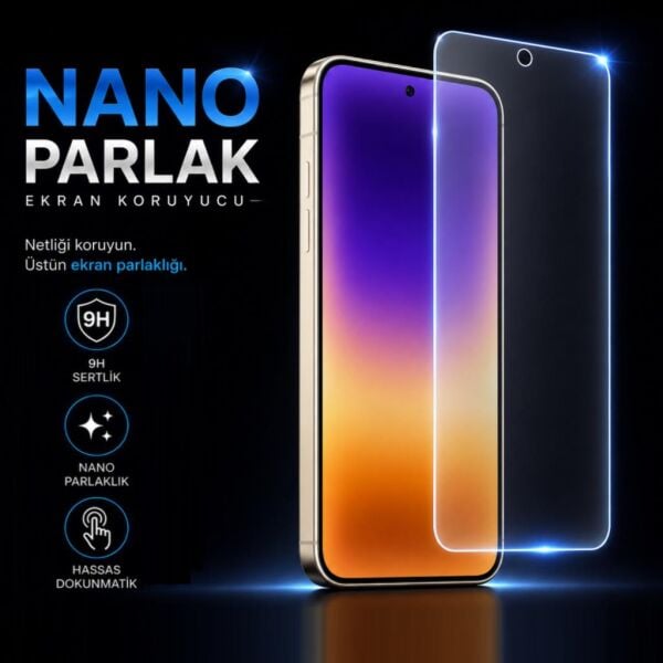 Huawei Pura 90s Pro Max Ekran Koruyucu 9H Nano Parlak, Kırılmaz Esnek Cam, Çizilmeye Ve Darbeye Dayanıklı Şeffaf Koruma