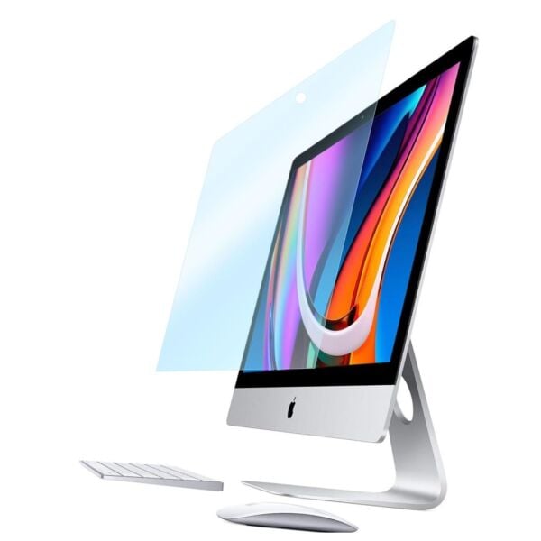 Apple iMac 24 inç Ekran Koruyucu 9H Nano Parlak Şeffaf