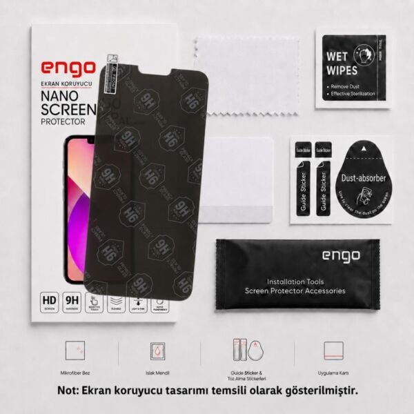 Huawei Pura 90s Pro Max Hayalet Ekran Koruyucu, Yandan Görünmeyen Anti-Spy Gizlilik Koruması, 9H Nano Kırılmaz Esnek Yapı, Parlama Ve Parmak İzi Önleyici Mat Yüzey