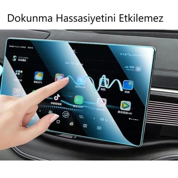 BYD SEAL AWD 15.6 inç Ekran Koruyucu Multimedya Nano Şeffaf