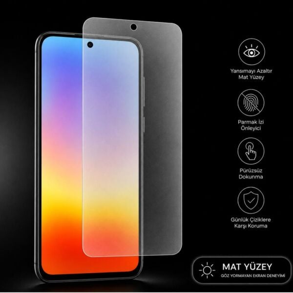 Huawei Pura 90s Pro Mat Ekran Koruyucu, Yansıma Ve Parlama Önleyici Mat Yüzey, Parmak İzi Bırakmayan 9H Kırılmaz Esnek Nano Cam