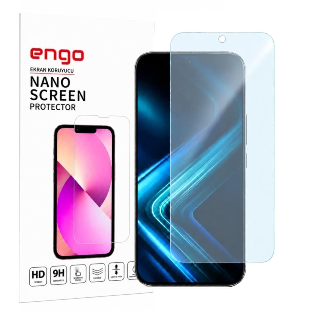 Infinix GT 50 Pro Ekran Koruyucu Nano Parlak, 9H Kırılmaz Esnek Yapı, Çizilme Ve Darbelere Karşı Dayanıklı Şeffaf Ekran Koruması
