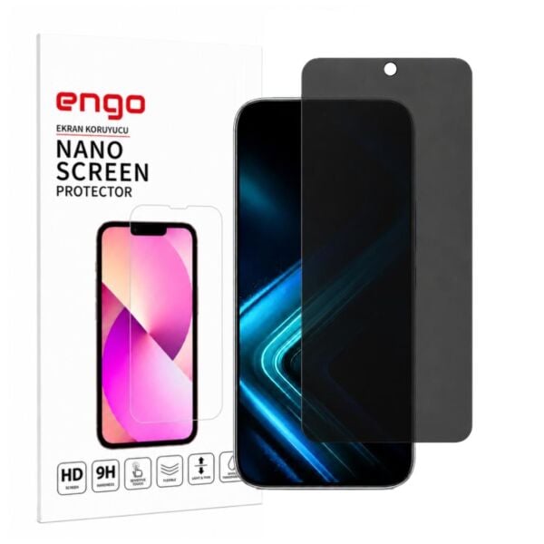 Infinix GT 50 Pro Hayalet Ekran Koruyucu, Yandan Görüşü Engelleyen Anti-Spy Gizlilik Filtresi, 9H Kırılmaz Esnek Nano Yapı, Parlama Önleyici Mat Yüzey