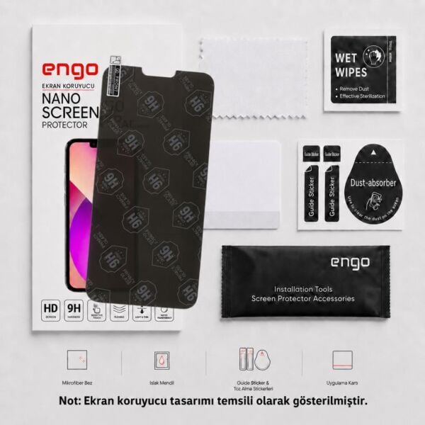 Infinix GT 50 Pro Hayalet Ekran Koruyucu, Yandan Görüşü Kısıtlayan Anti-Spy Gizlilik Filtresi, 9H Kırılmaz Esnek Nano Yapı, Parlama Önleyici Mat Yüzey