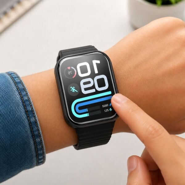 Xiaomi Redmi Watch 6 Lite Ekran Koruyucu TPU, Tam Kaplayan Akıllı Saat Koruması 2 Adet, Çizilmeye Dayanıklı Şeffaf Koruma