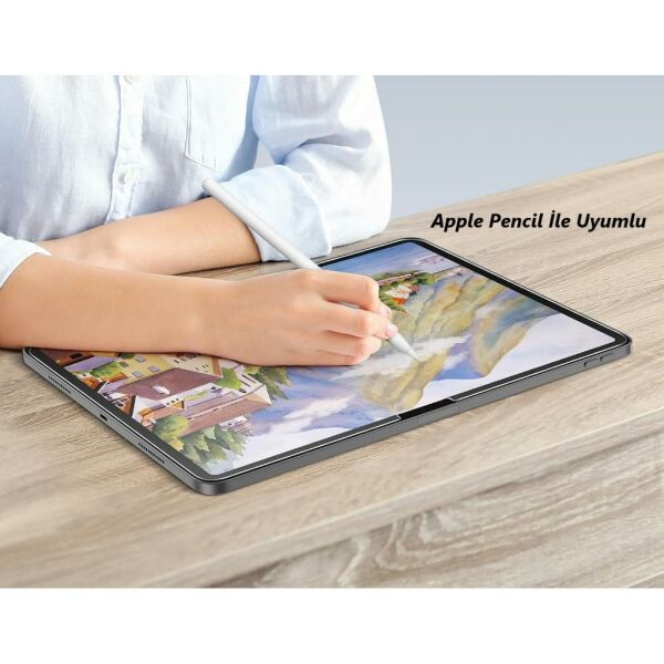 Apple iPad Air 13 inç Ekran Koruyucu Nano Şeffaf 2024