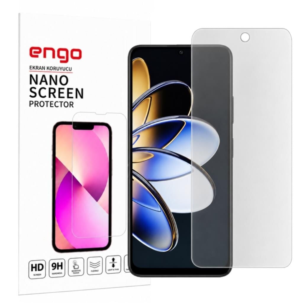 General Mobile GM 26 One 5G Mat Ekran Koruyucu, Yansıma Ve Parlama Önleyici Mat Yüzey, Parmak İzi Bırakmayan Esnek Nano Cam