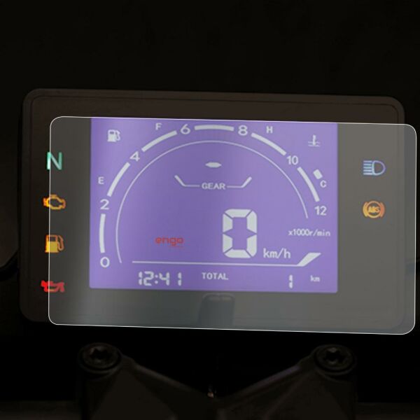 RKS Reale 125 Mat Ekran Koruyucu Şeffaf Maxi Scooter