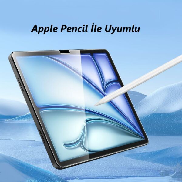 Apple iPad Air 11 inç Mat Ekran Koruyucu Şeffaf 2024