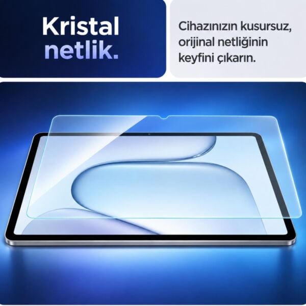 Honor Pad 20 Pro İle Uyumlu Ekran Koruyucu 12.1 İnç 9H Kırılmaz Esnek Nano Cam, Çizilmeye Ve Darbeye Dayanıklı Koruma, HD Şeffaf