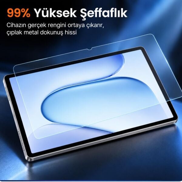 Honor Pad 20 Pro İle Uyumlu Ekran Koruyucu 12.1 İnç 9H Kırılmaz Esnek Nano Cam, Çizilmeye Ve Darbeye Dayanıklı Koruma, HD Şeffaf