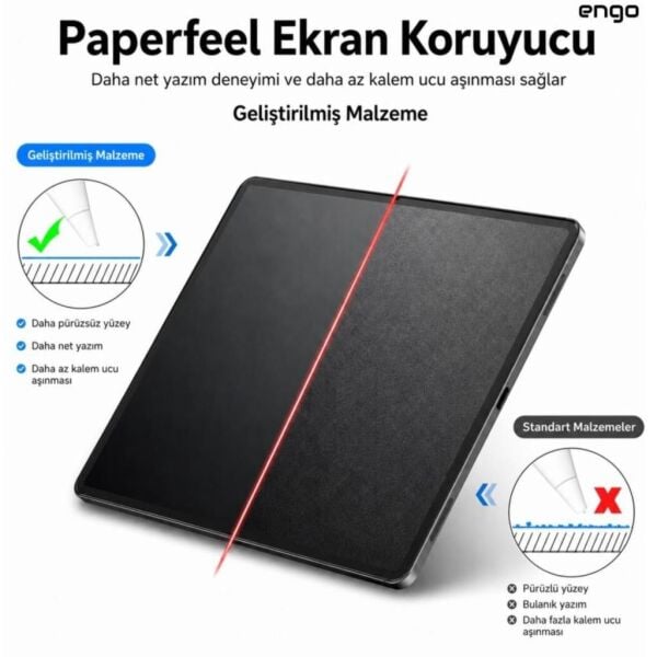 Honor Pad 20/ Pad 20 Pro Paperfeel Ekran Koruyucu 12.1 İnç, Kağıt Hissi Veren Mat Dokulu Yüzey, Kalem Uyumlu, Not Alma ve Çizim İçin