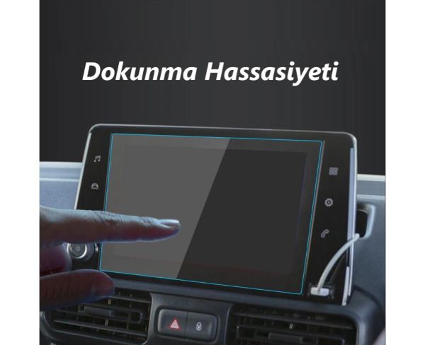 Toyota Proace City 8 inç Multimedya Ekran Koruyucu Nano