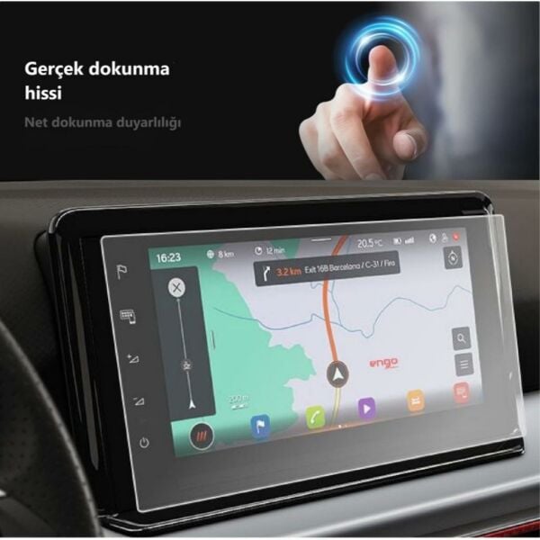 Seat Arona 9.2 inç Mat Ekran Koruyucu Multimedya Navigasyon