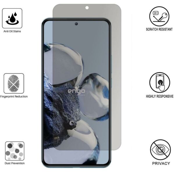 Xiaomi Redmi Note 12T Pro İle Uyumlu Hayalet Ekran Koruyucu