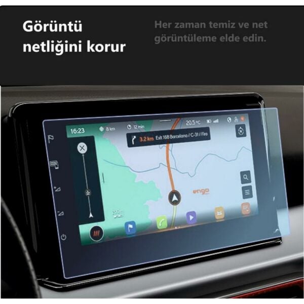 Seat Arona FR 9.2 inç Multimedya Ekran Koruyucu Navigasyon