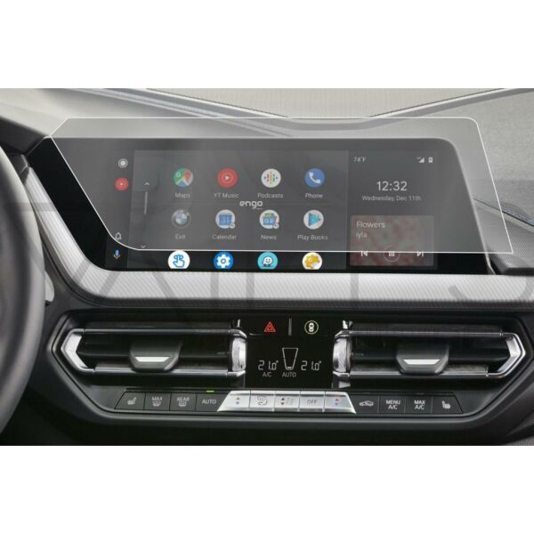 BMW 116d 10.25 inç Mat Multimedya Ekran Koruyucu Şeffaf