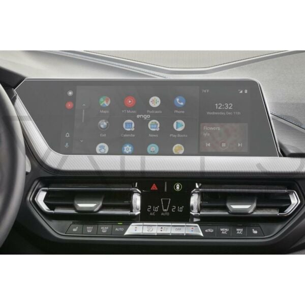 BMW 116d 10.25 inç Mat Multimedya Ekran Koruyucu Şeffaf