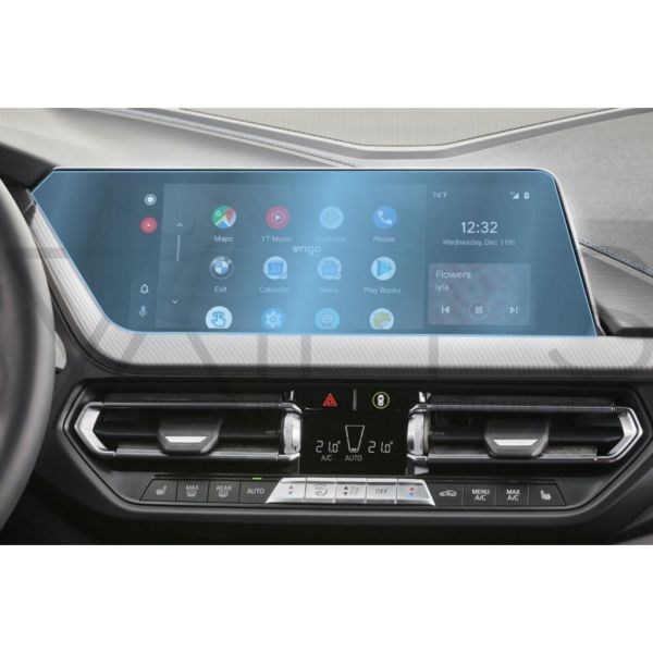BMW 118i 10.25 inç Multimedya Ekran Koruyucu Şeffaf Nano