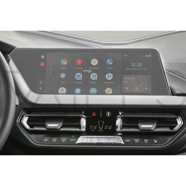 BMW 118i 10.25 inç Mat Multimedya Ekran Koruyucu Şeffaf