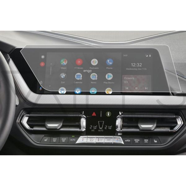 BMW 118i 10.25 inç Mat Multimedya Ekran Koruyucu Şeffaf