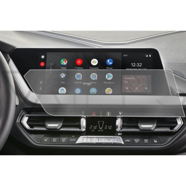 BMW 118i 10.25 inç Mat Multimedya Ekran Koruyucu Şeffaf