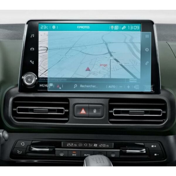 Citroen Berlingo 8 inç Multimedya Ekran Koruyucu Şeffaf