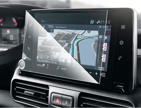 Citroen Berlingo 8 inç Mat Ekran Koruyucu Multimedya Şeffaf