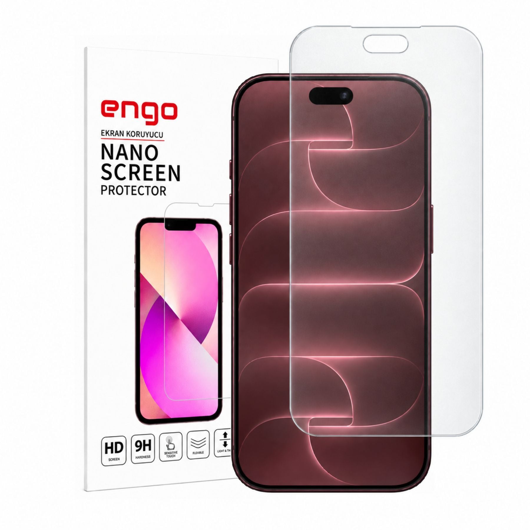 Apple iPhone 18 Pro Max Mat Ekran Koruyucu A3717 6.9 İnç Yansıma Ve Parlama Azaltıcı Parmak İzi Bırakmayan 9H Esnek Nano Cam