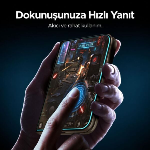 Apple iPhone Duo Dış Ekran Koruyucu 5.4 İnç A3720 Nano Parlak 9H Esnek Şeffaf Çizilme Dirençli