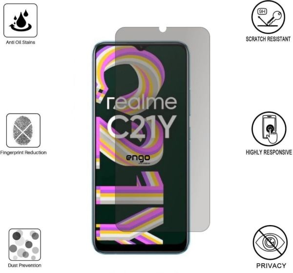 Realme C21Y İle Uyumlu Hayalet Ekran Koruyucu